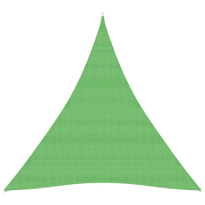 vidaXL Voile d'ombrage 160 g/m² Vert clair 5x6x6 m PEHD