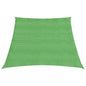 vidaXL Voile d'ombrage 160 g/m² Vert clair 4/5x3 m PEHD