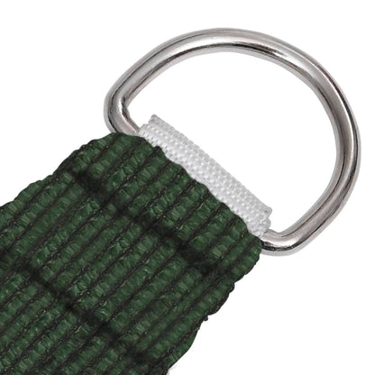 vidaXL Voile d'ombrage 160 g/m² Vert foncé 3,5x4,5 m PEHD
