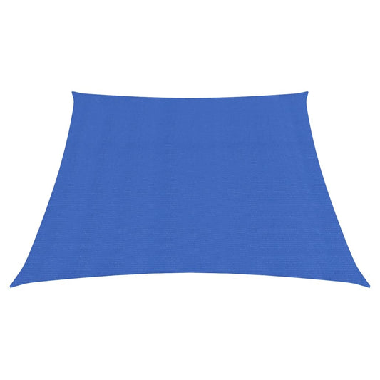 vidaXL Voile d'ombrage 160 g/m² Bleu 3/4x2 m PEHD