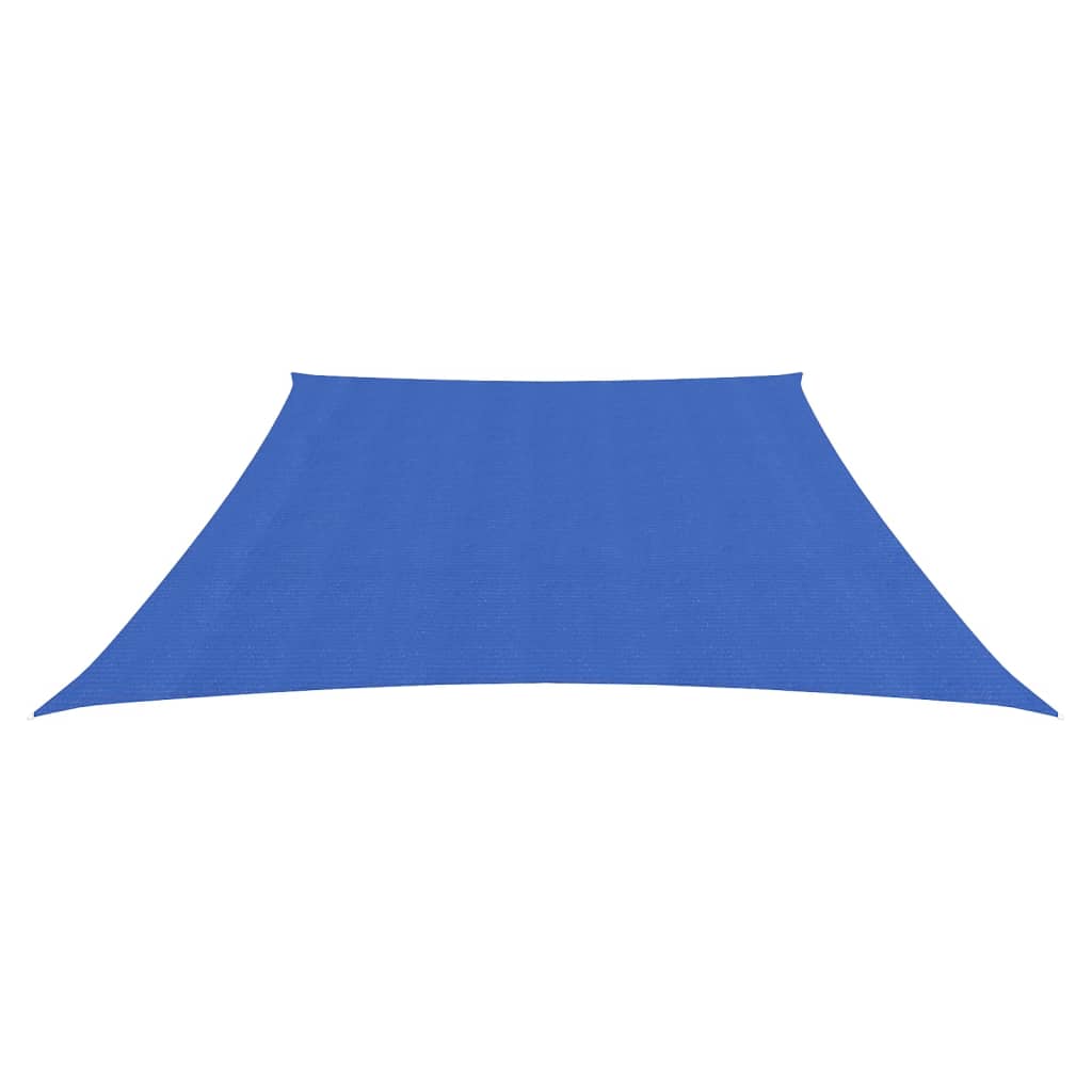 vidaXL Voile d'ombrage 160 g/m² Bleu 3/4x2 m PEHD