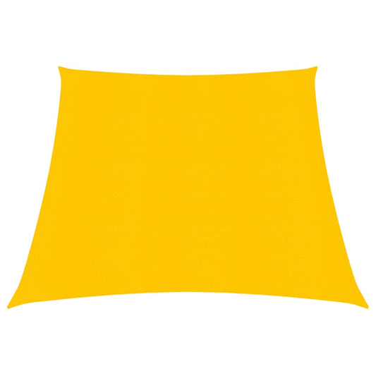 vidaXL Voile d'ombrage 160 g/m² Jaune 3/4x2 m PEHD