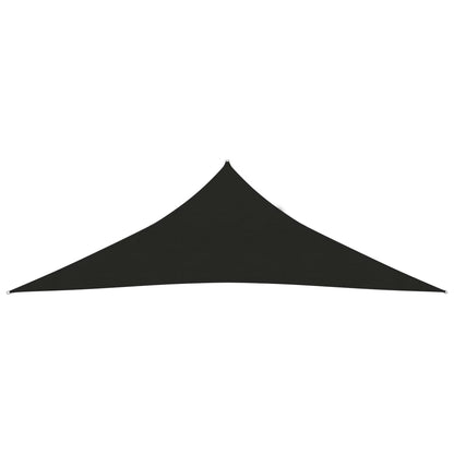 vidaXL Voile d'ombrage 160 g/m² Noir 3,5x3,5x4,9 m PEHD