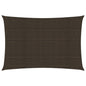 vidaXL Voile d'ombrage 160 g/m² Marron 2x4,5 m PEHD
