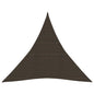 vidaXL Voile d'ombrage 160 g/m² Marron 5x5x5 m PEHD