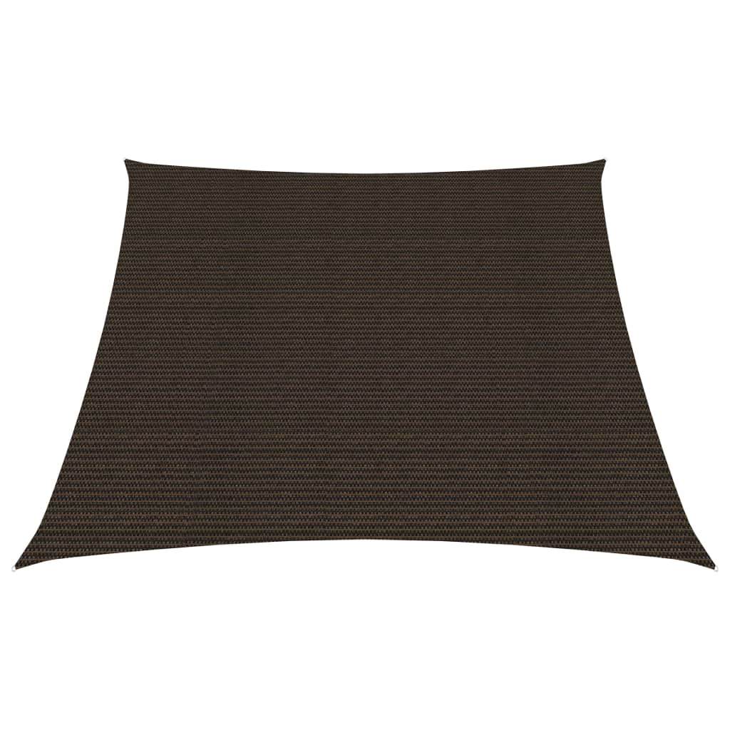 vidaXL Voile d'ombrage 160 g/m² Marron 3/4x2 m PEHD