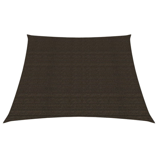 vidaXL Voile d'ombrage 160 g/m² Marron 3/4x2 m PEHD