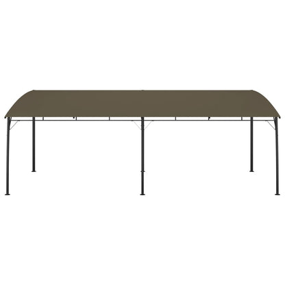 vidaXL Auvent pare-soleil de jardin 6x3x2,55 m Taupe