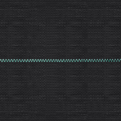 vidaXL Toile de paillage Noir 1x10 m PP