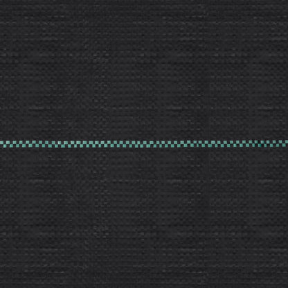 vidaXL Toile de paillage Noir 2x100 m PP