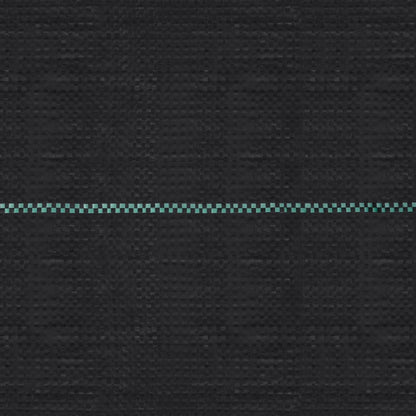vidaXL Toile de paillage Noir 2x150 m PP