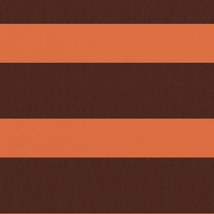 vidaXL Écran de balcon Orange et marron 75x600 cm Tissu Oxford