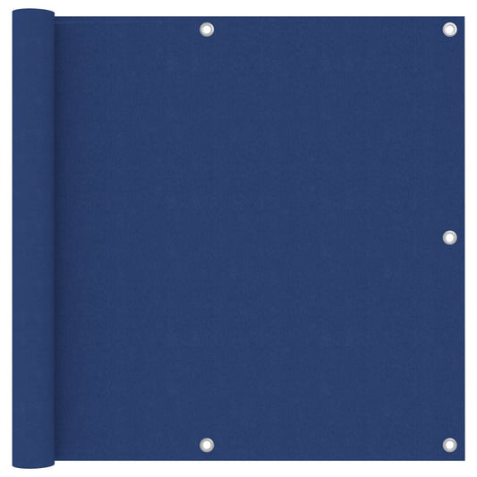 vidaXL Écran de balcon Bleu 90x500 cm Tissu Oxford