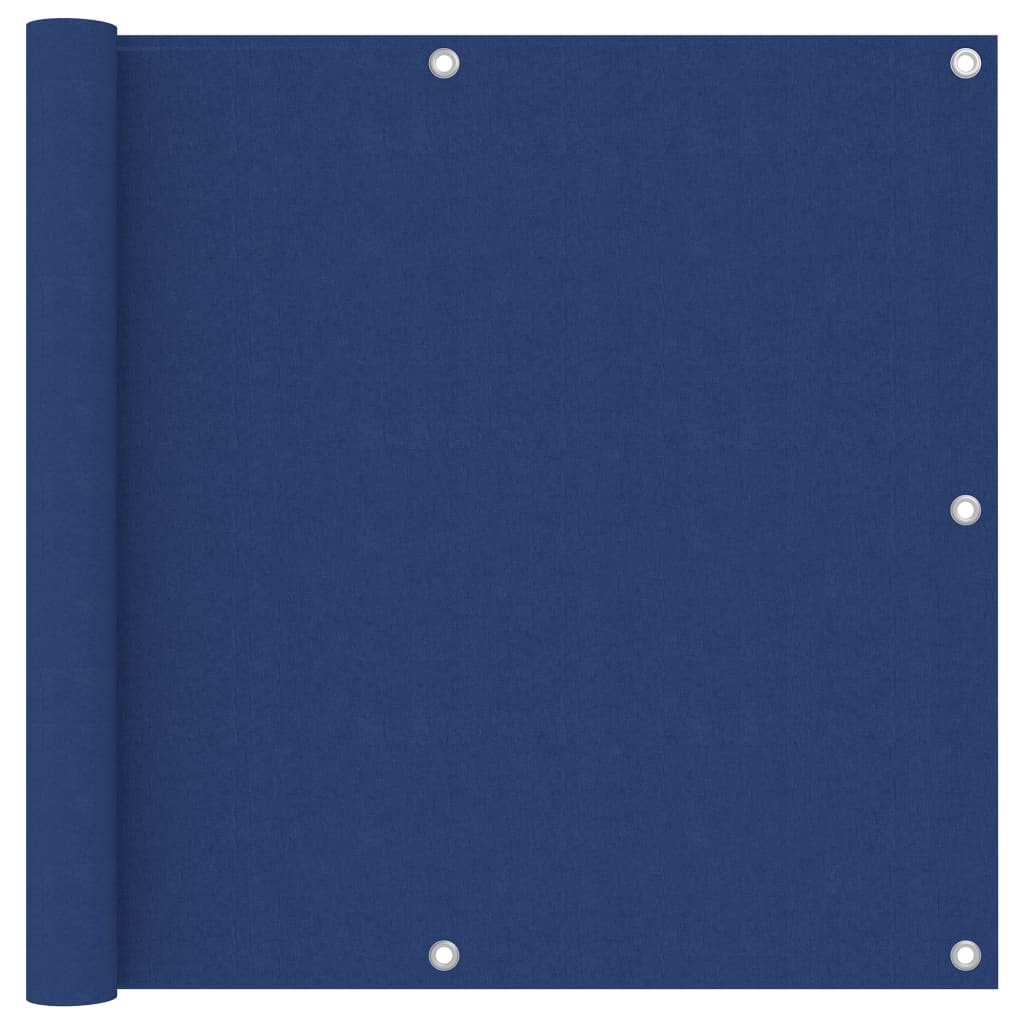 vidaXL Écran de balcon Bleu 90x600 cm Tissu Oxford