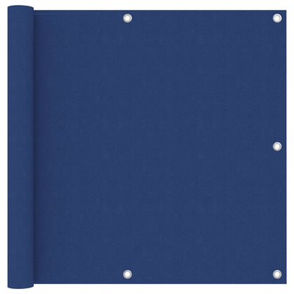 vidaXL Écran de balcon Bleu 90x600 cm Tissu Oxford