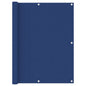 vidaXL Écran de balcon Bleu 120x300 cm Tissu Oxford