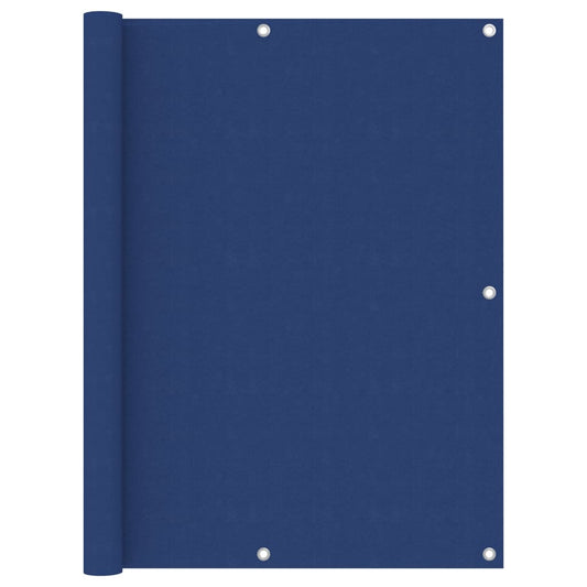 vidaXL Écran de balcon Bleu 120x500 cm Tissu Oxford
