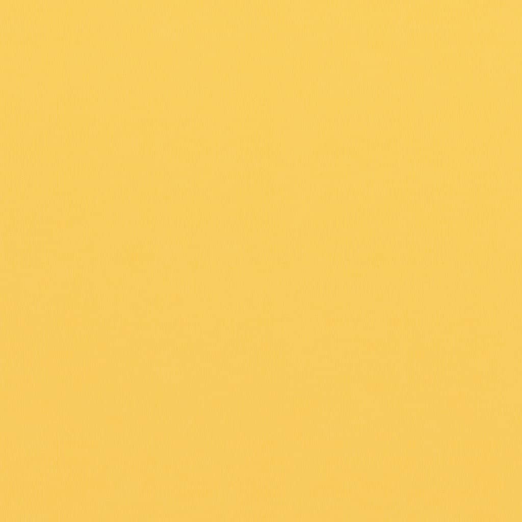 vidaXL Écran de balcon Jaune 120x600 cm Tissu Oxford