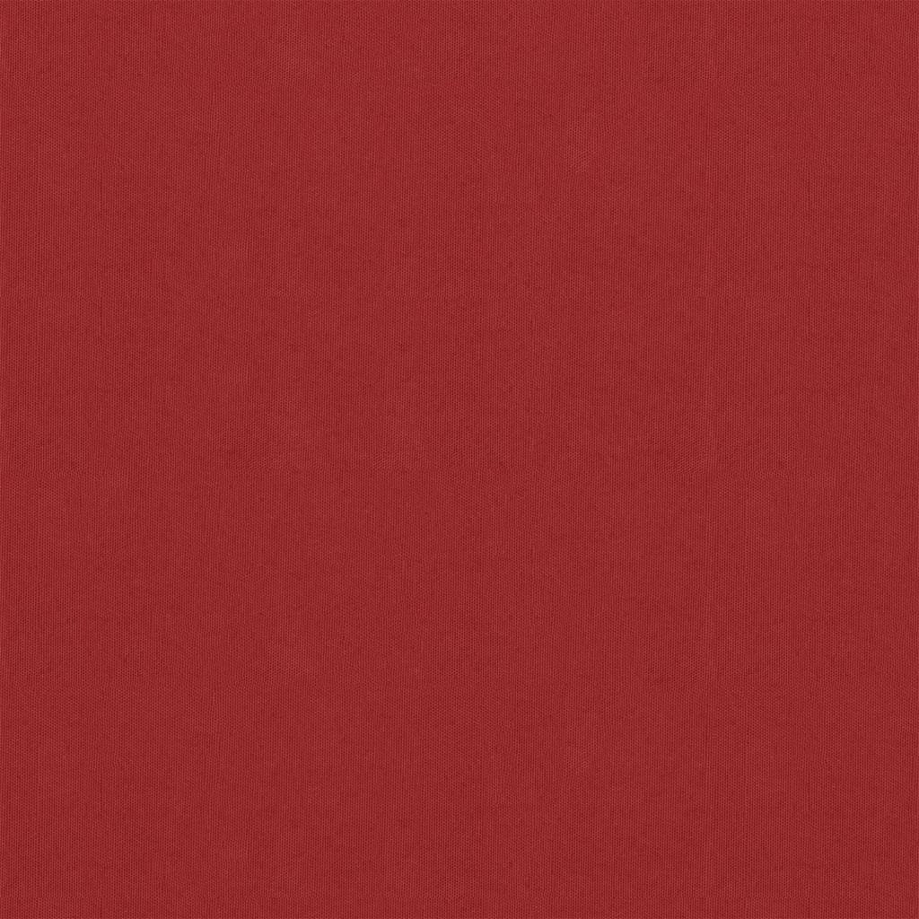 vidaXL Écran de balcon Rouge 120x400 cm Tissu Oxford
