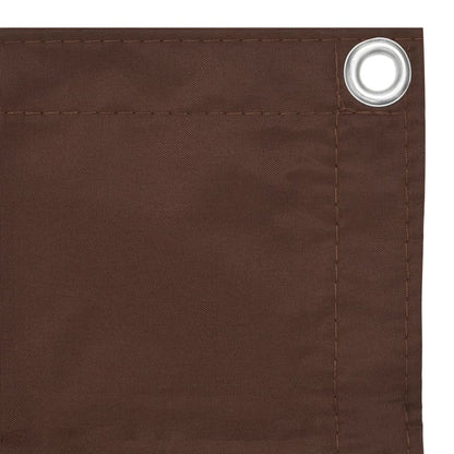 vidaXL Écran de balcon Marron 120x300 cm Tissu Oxford