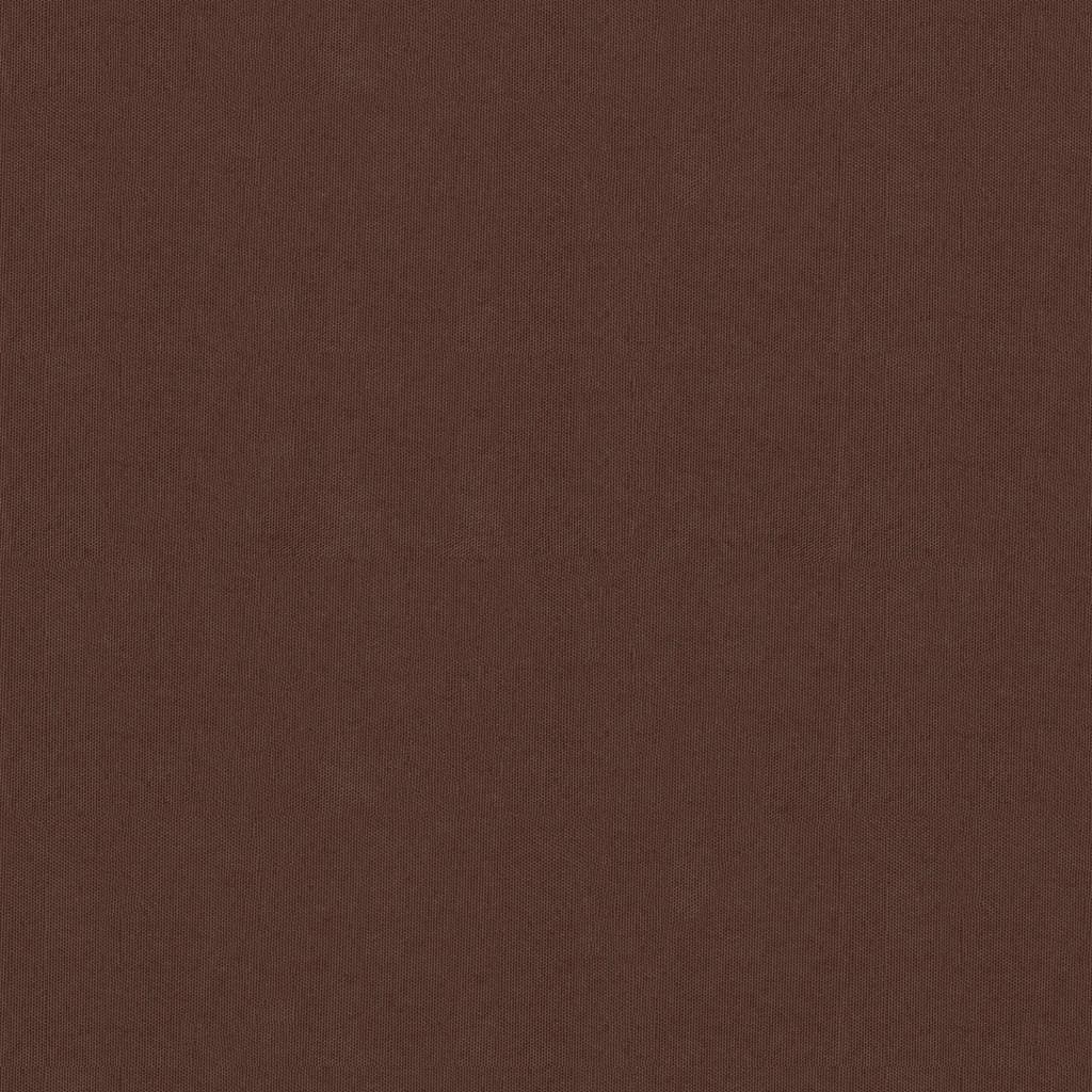 vidaXL Écran de balcon Marron 120x400 cm Tissu Oxford