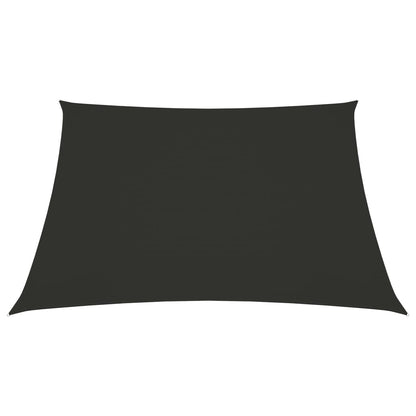 vidaXL Voile de parasol tissu oxford rectangulaire 2,5x3 m anthracite