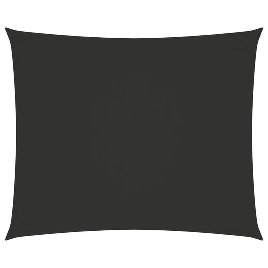vidaXL Voile de parasol tissu oxford rectangulaire 2,5x3,5m anthracite