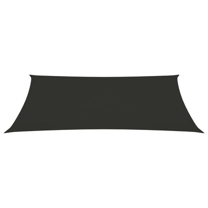 vidaXL Voile de parasol tissu oxford rectangulaire 2,5x5 m anthracite