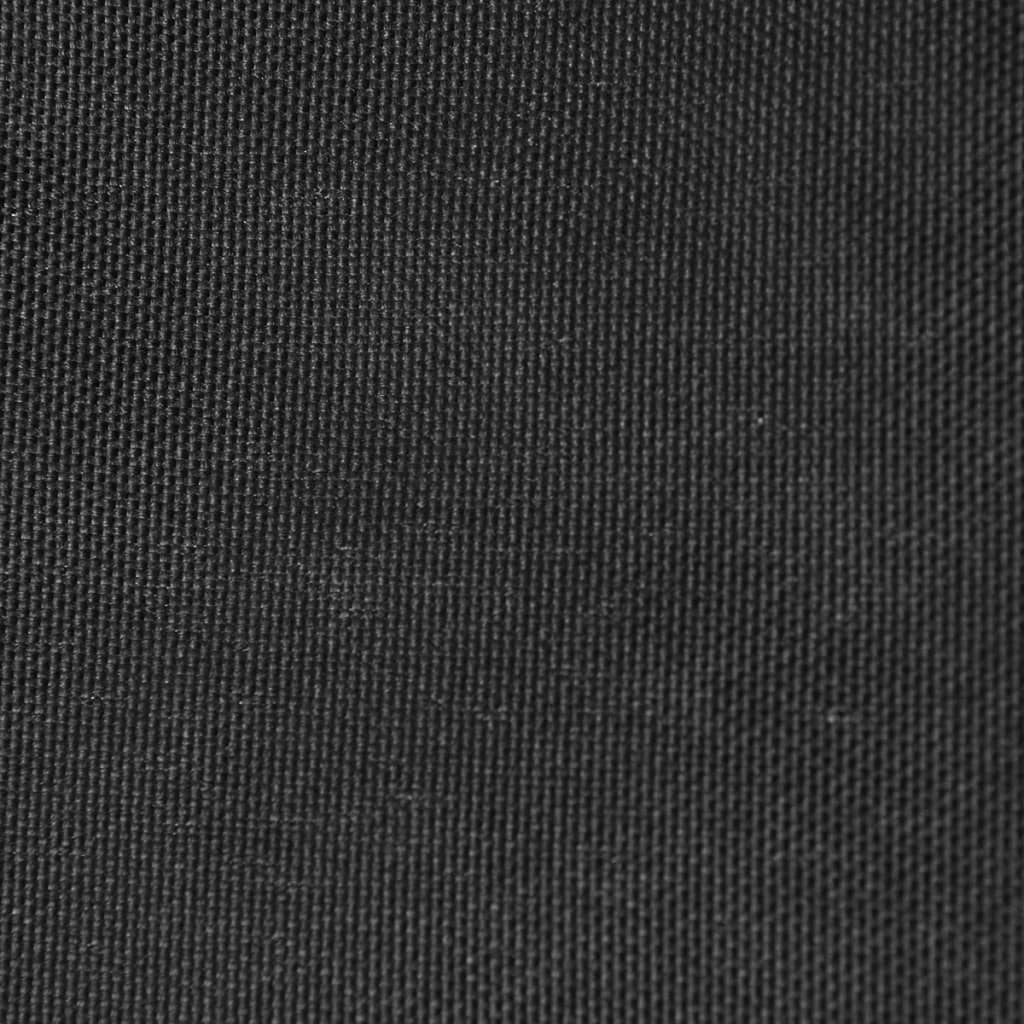 vidaXL Voile de parasol tissu oxford rectangulaire 2,5x5 m anthracite