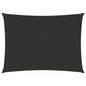 vidaXL Voile de parasol tissu oxford rectangulaire 3x5 m anthracite