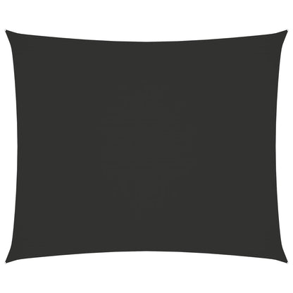 vidaXL Voile de parasol tissu oxford rectangulaire 3,5x4,5m anthracite