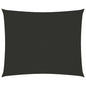 vidaXL Voile de parasol tissu oxford rectangulaire 4x5 m anthracite