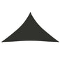 vidaXL Voile de parasol tissu oxford triangulaire anthracite