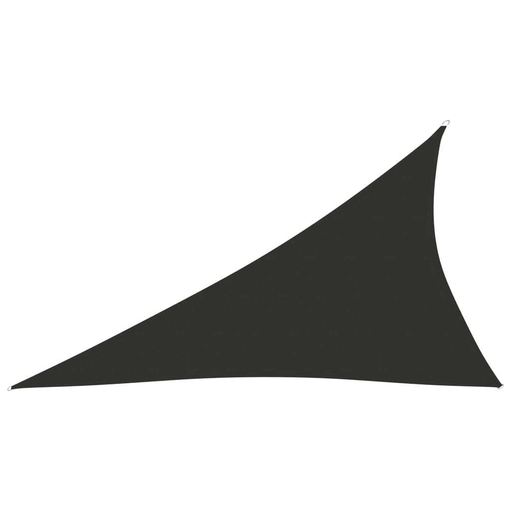vidaXL Voile de parasol tissu oxford triangulaire 3x4x5 m anthracite