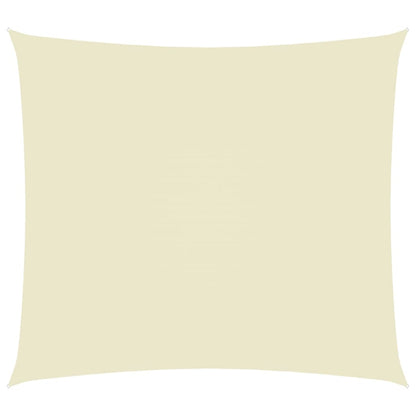 vidaXL Voile de parasol tissu oxford rectangulaire 2x3 m crème