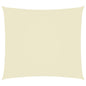 vidaXL Voile de parasol tissu oxford rectangulaire 2x3,5 m crème