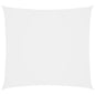 vidaXL Voile de parasol tissu oxford carré 4,5x4,5 m blanc