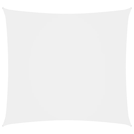 vidaXL Voile de parasol tissu oxford carré 7x7 m blanc