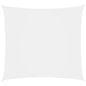 vidaXL Voile de parasol tissu oxford carré 7x7 m blanc
