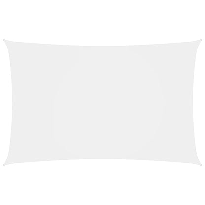 vidaXL Voile de parasol tissu oxford rectangulaire 2x4,5 m blanc