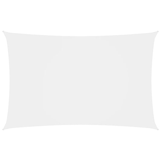 vidaXL Voile de parasol tissu oxford rectangulaire 2x4,5 m blanc