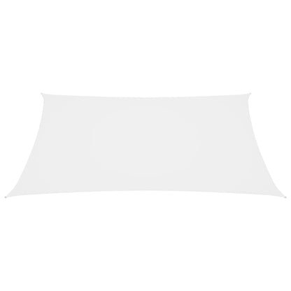 vidaXL Voile de parasol tissu oxford rectangulaire 2,5x3,5 m blanc