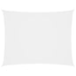 vidaXL Voile de parasol tissu oxford rectangulaire 3x4 m blanc