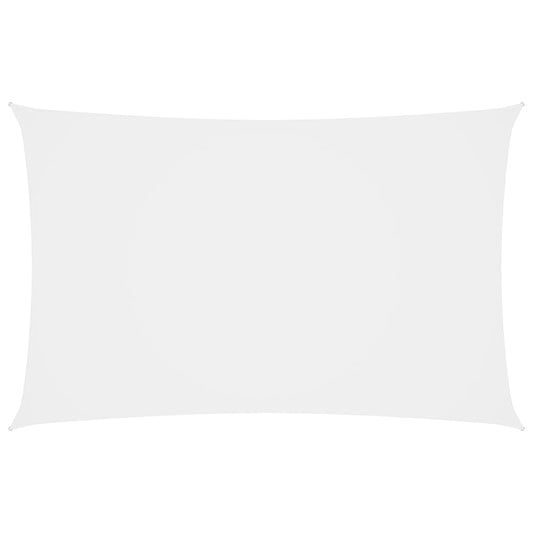 vidaXL Voile de parasol tissu oxford rectangulaire 3x6 m blanc