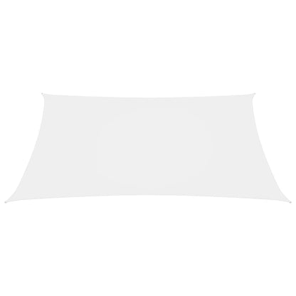 vidaXL Voile de parasol tissu oxford rectangulaire 4x5 m blanc