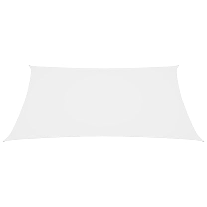vidaXL Voile de parasol tissu oxford rectangulaire 4x6 m blanc