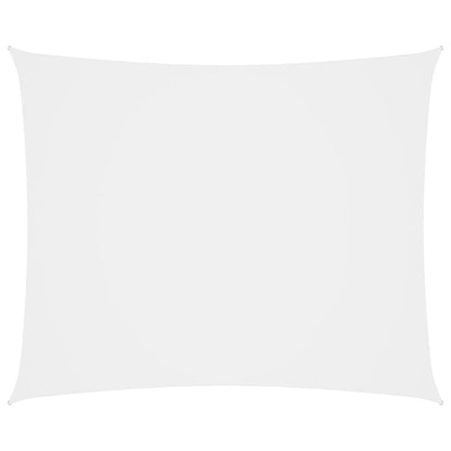 vidaXL Voile de parasol Tissu Oxford rectangulaire 5x7 m Blanc