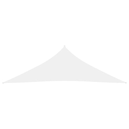 vidaXL Voile de parasol tissu oxford triangulaire 4x4x5,8 m blanc