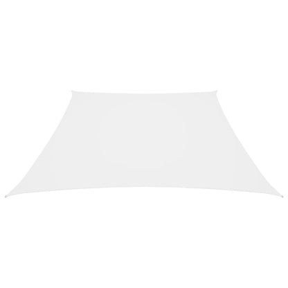 vidaXL Voile de parasol Tissu Oxford trapèze 3/5x4 m Blanc