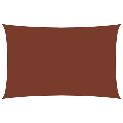 vidaXL Voile de parasol tissu oxford rectangulaire 2x4,5 m terre cuite